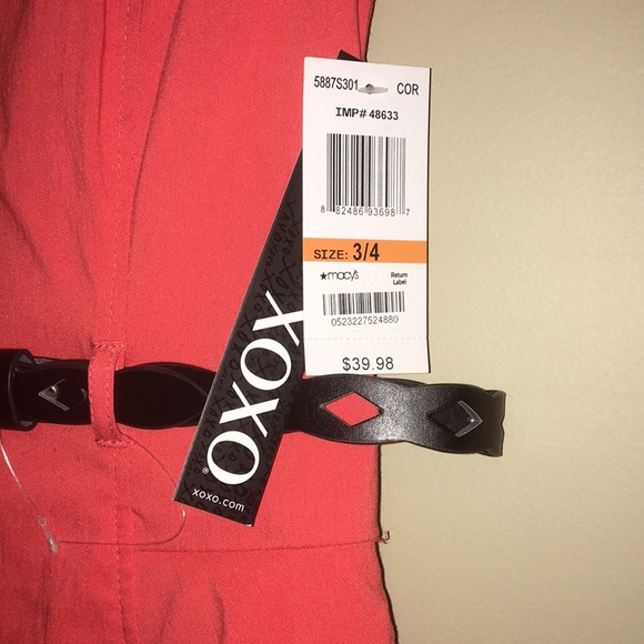 2/$40 👸🏻🧡 XOXO Bodycon Dress 🧡 - Picture 3 of 4